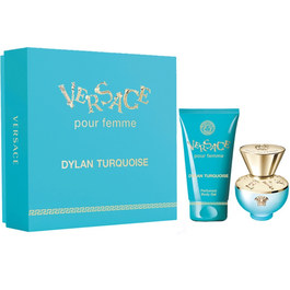 Versace Dylan Turquoise Pour Femme Set 2 Eau de Toilette 30 mL + Gel Corporal 30 mL