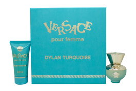 Versace Pour Femme Dylan Turquoise Gift Set 30ml EDT + 50ml Body Lotion