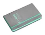 Antartik Cuaderno Antartik Notes Tapa Dura A6 Gris y Turquesa