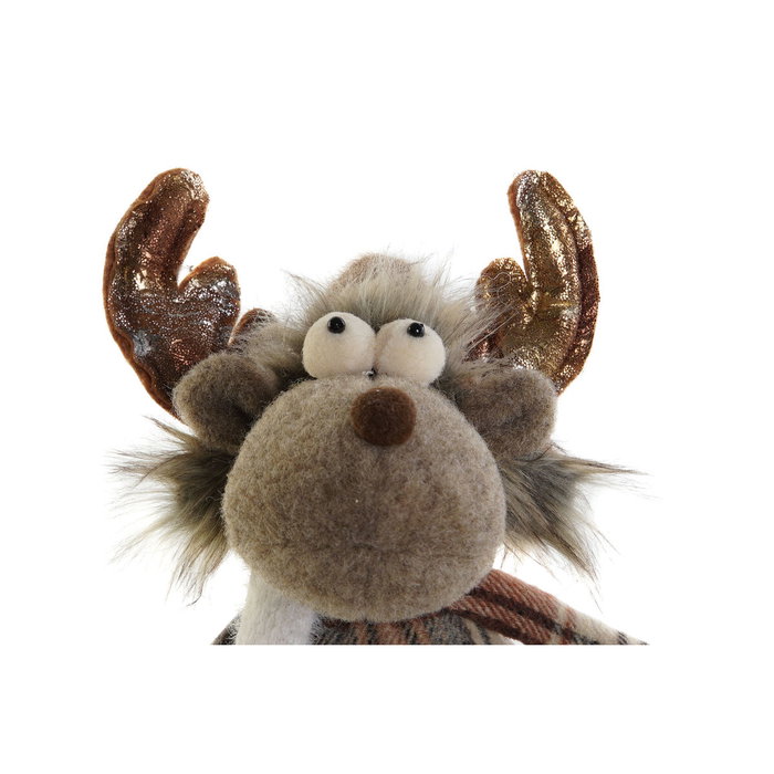 DKD Home Decor Figura Poliéster Marrón Surtido de 2 DKD Home Decor Figura Poliéster Marrón Surtido de 2