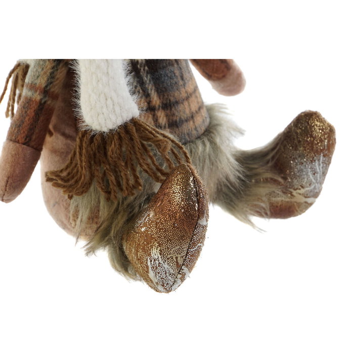 DKD Home Decor Figura Poliéster Marrón Surtido de 2 DKD Home Decor Figura Poliéster Marrón Surtido de 2