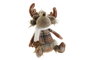 DKD Home Decor Figura Reno Marrón Poliéster 12 x 35 x 14 cm