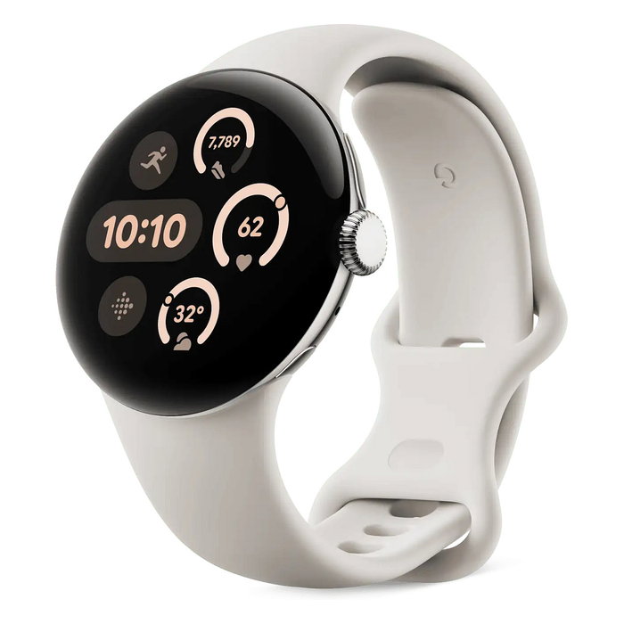 Google Active Band para Pixel Watch 3 45mm, Beige, Talla L Google Active Band para Pixel Watch 3 45mm, Beige, Talla L