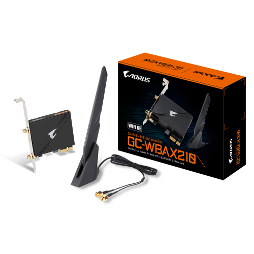 Gigabyte GC-WBAX210 Tarjeta de Red Interna Wi-Fi 6E y Bluetooth 5.2