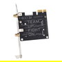 Gigabyte GC-WBAX210 - Tarjeta WLAN + Bluetooth Interna PCI Express, Wi-Fi 6E (802.11ax) Intel AX210, Tri-Banda 2400 Mbps, Antenas Externas, Color Negro