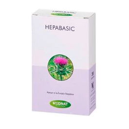 MEDNAT Hepabasic 30 Caplets para Protección Hepática y Función Normal del Hígado