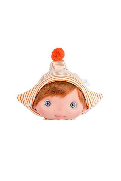 Muñeca piu en estuche cuerpo y extremidades de vinilo 25 cm