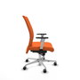 PIQUERAS Y CRESPO Silla Albacete confidente Naranja