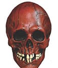 Trick Or Treat Studios Máscara Mabry Monsters Night Owl Skull Blood Roja
