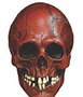 Trick Or Treat Studios Máscara Mabry Monsters Night Owl Skull Blood Roja