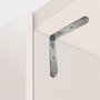 Edm Ángulo de refuerzo modelo AN24, 100 x 100 x 19 mm, 4 unidades