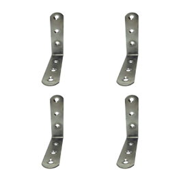 Edm Ángulo de refuerzo modelo AN24, 100 x 100 x 19 mm, 4 unidades