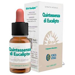 Forza Vitale Quinta Esencia Eucalipto 10ml - Aceite Esencial Balsámico