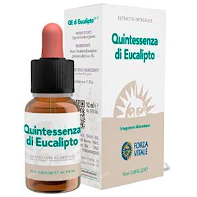 Forza Vitale Quinta Esencia Eucalipto 10ml - Aceite Esencial Balsámico Forza Vitale Quinta Esencia Eucalipto 10ml - Aceite Esencial Balsámico