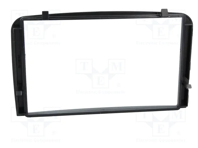 ACV Bastidor de montaje de radio para Alfa Romeo 2 DIN, plata