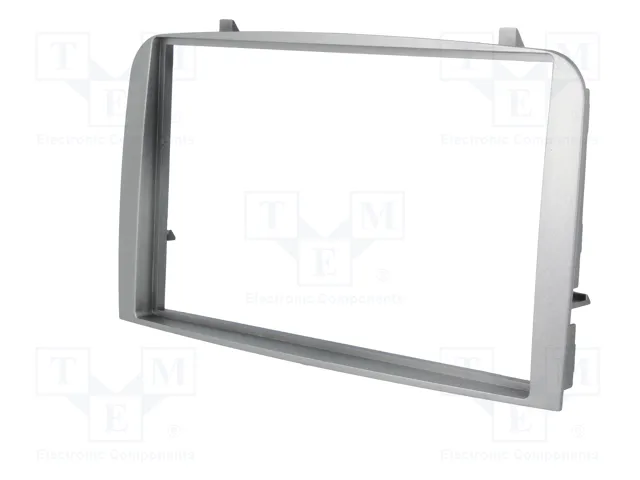 ACV Bastidor de montaje de radio para Alfa Romeo 2 DIN, plata