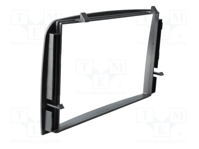 ACV Bastidor de montaje de radio para Alfa Romeo 2 DIN, plata