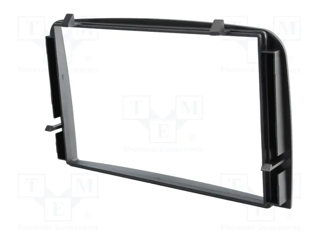 ACV Bastidor de montaje de radio para Alfa Romeo 2 DIN, plata