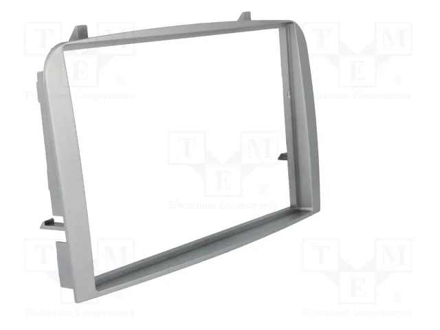 ACV Bastidor de montaje de radio para Alfa Romeo 2 DIN, plata