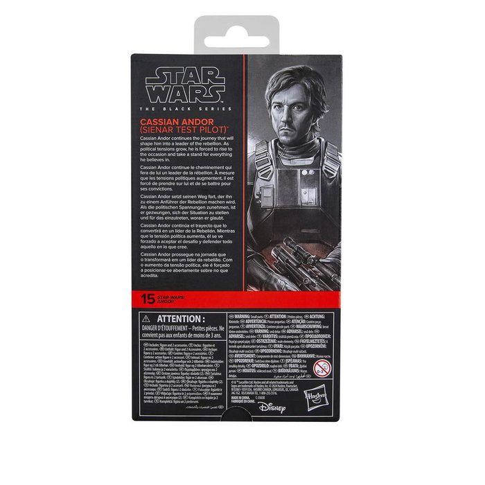 Hasbro Star Wars The Black Series Figura Cassian Andor (Sienar Test Pilot) Escala 15 cm Hasbro Star Wars The Black Series Figura Cassian Andor (Sienar Test Pilot) Escala 15 cm