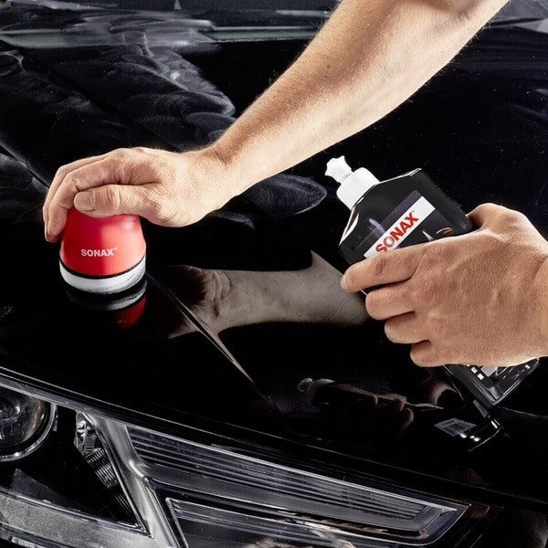 Sonax Abrillantador + Cera Negro 500ml