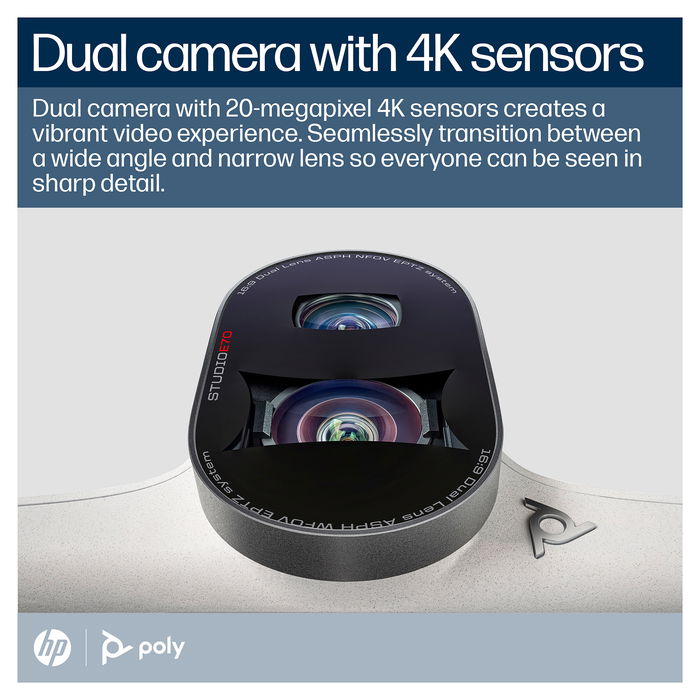 HP Poly Studio E70 Smart Camera HP Poly Studio E70 Smart Camera