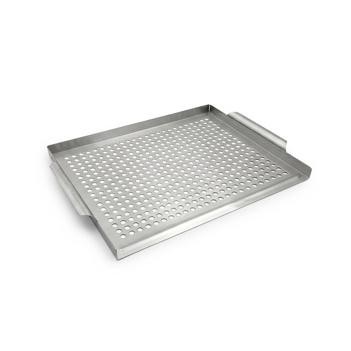 Inde Plancha Barbacoa con Agujeros Algon BBQ 40x29cm