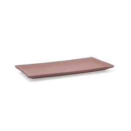 Quid Bandeja Rectangular de Cerámica Mineral Gres Terracota