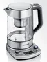 Severin WK 3422 Hervidor de agua de acero inoxidable y vidrio