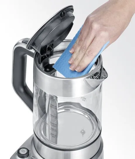 Severin WK 3422 Hervidor de agua de acero inoxidable y vidrio