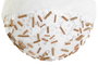 DKD Home Decor Bola de Decoración PE 10x10x10 Blanco