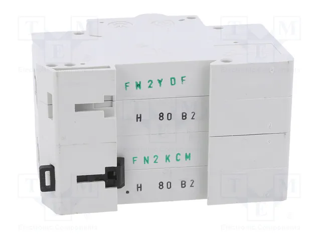 ETI POLAM Interruptor magnetotérmico ETIMAT 10 2P B80 80A 10kA ETI POLAM Interruptor magnetotérmico ETIMAT 10 2P B80 80A 10kA