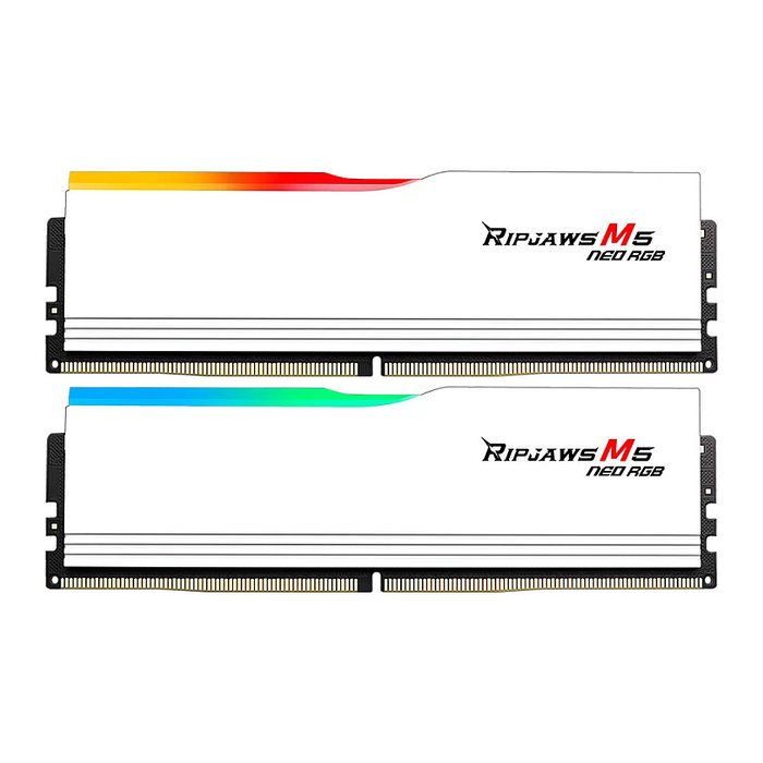 G.SKILL Ripjaws M5 RGB 32 GB (2 x 16 GB) DDR5 6000 MHz Blanco F5-6000J3636F16GX2-RM5NRW
