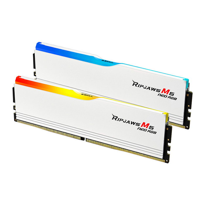 G.SKILL Ripjaws M5 RGB 32 GB (2 x 16 GB) DDR5 6000 MHz Blanco F5-6000J3636F16GX2-RM5NRW