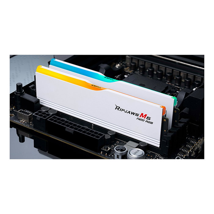 G.SKILL Ripjaws M5 RGB 32 GB (2 x 16 GB) DDR5 6000 MHz Blanco F5-6000J3636F16GX2-RM5NRW
