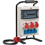Brennenstuhl Distribuidor de Energía con Interruptor FI y Cable de 2 m H07RN-F5G4.0