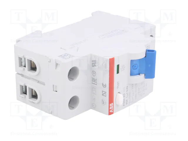 ABB F202AC-63/0.5 Interruptor diferencial 2 polos 63A 500mA