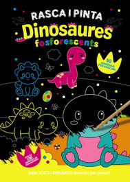 BRUIXOLA Rasca i pinta dinosaures fosforescents
