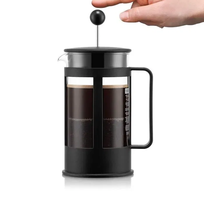 Bodum Cafetera de Pistón Kenia, 1.0 L, 8 Tazas, 0727015123325