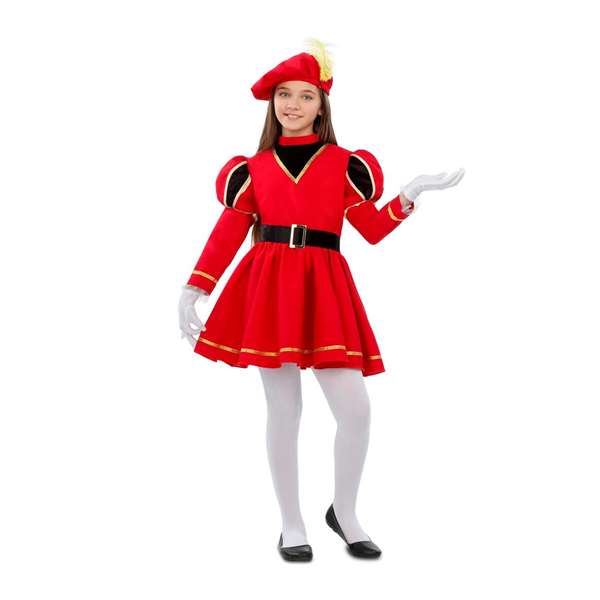 My Other Me Disfraz Paje Rojo Multicolor Talla 3-4 años My Other Me Disfraz Paje Rojo Multicolor Talla 3-4 años