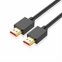 Captiva Cable HDMI a HDMI Negro 4K 60Hz 2m HighSpeed Conectores Dorados