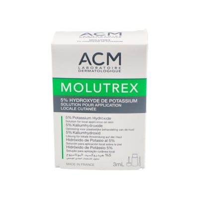 ACM Laboratoires Molutrex Solución 3ml para Tratamiento Cutáneo del Molluscum Contagiosum ACM Laboratoires Molutrex Solución 3ml para Tratamiento Cutáneo del Molluscum Contagiosum