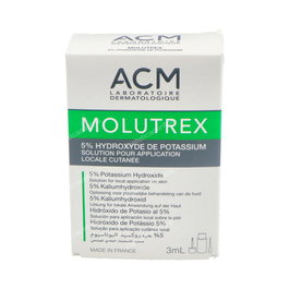 ACM Laboratoires Molutrex Solución 3ml para Tratamiento Cutáneo del Molluscum Contagiosum