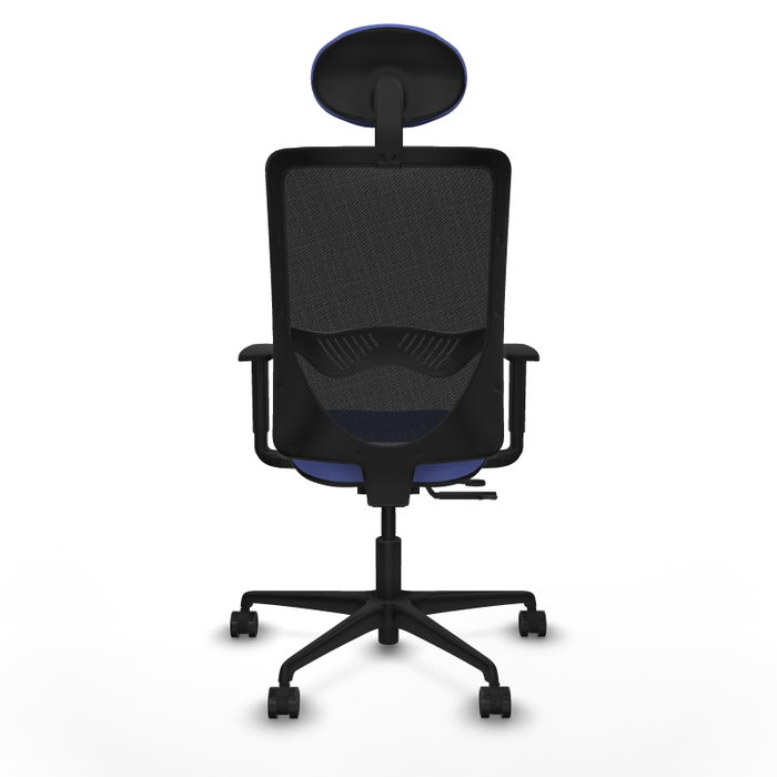 PIQUERAS Y CRESPO Silla de oficina Zulema Azul claro y Negro PIQUERAS Y CRESPO Silla de oficina Zulema Azul claro y Negro