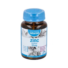 DIETMED Zinc Picolinato 20Mg. 60Comp. Para Función Cognitiva, Inmunidad, Fertilidad y como Antioxidante