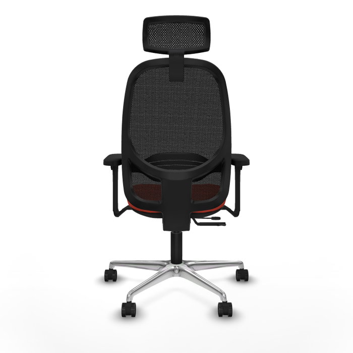 PIQUERAS Y CRESPO Silla de oficina Cilanco Naranja oscuro y Negro PIQUERAS Y CRESPO Silla de oficina Cilanco Naranja oscuro y Negro