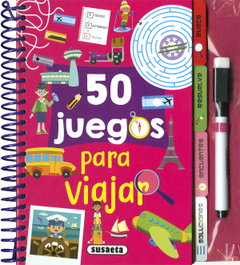 SUSAETA EDICIONES, 50 juegos para viajar - SUSAETA EDICIONES