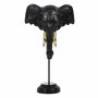 Figura Elefante Negro-Oro Poliresina 20,50 X 14,30 X 35,50 C