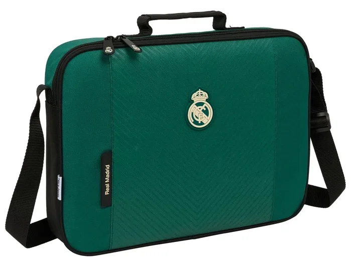 SAFTA Cartera Extraescolares Real Madrid Segunda Equipación 26/27 SAFTA Cartera Extraescolares Real Madrid Segunda Equipación 26/27
