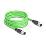 DeLOCK Cable M12 Codificado A 8 Pines Macho a Macho PUR 5 m